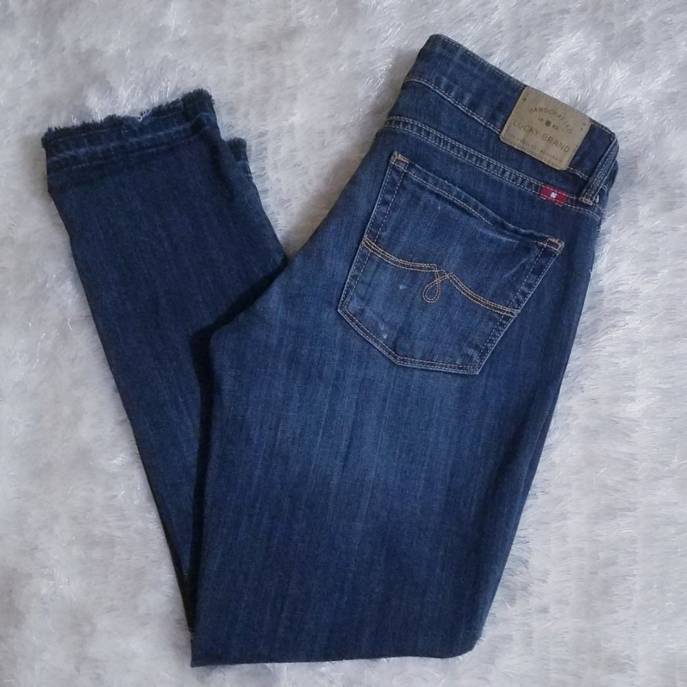Lucky Brand Cropped Jeans Leyla Sz 2/26